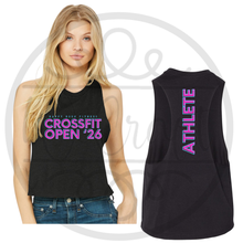 Load image into Gallery viewer, HHF Open '26 Crop Bella Tank