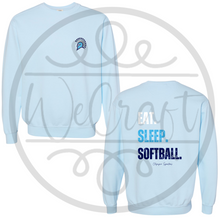 Load image into Gallery viewer, Comfort Colors - Eat. Sleep. Crewneck