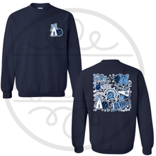 Load image into Gallery viewer, Spartans Cheer Icon Crewneck