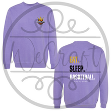 Load image into Gallery viewer, Comfort Colors Eat. Sleep. Basketball Crew
