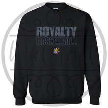Load image into Gallery viewer, Royalty Outline Crew - Black