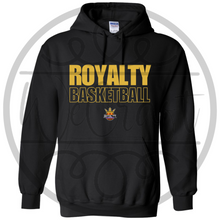Load image into Gallery viewer, Royalty Basketball Outline Hoodie - Black