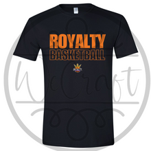 Load image into Gallery viewer, Royalty Basketball Outline Tee