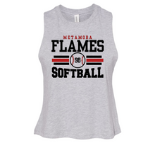 Load image into Gallery viewer, Women’s Bella + Canvas Crop Tank w/ Player #