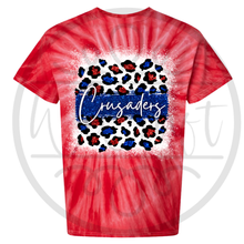 Load image into Gallery viewer, Red Cyclone Tie-Dye Tee