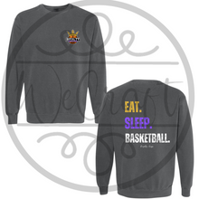 Load image into Gallery viewer, Comfort Colors Eat. Sleep. Basketball Crew