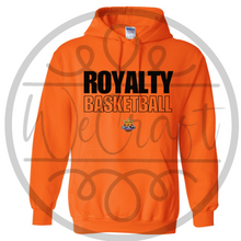 Load image into Gallery viewer, Royalty Basketball Outline Hoodie