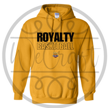 Load image into Gallery viewer, Royalty Basketball Outline Hoodie