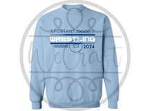 Load image into Gallery viewer, Etched Spartans Wrestling Crew - front only