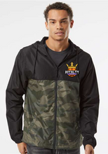 Load image into Gallery viewer, Adult Independent Trading Co Lightweight Full Zip Jacket - Black/Forest Camo