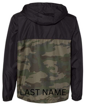 Load image into Gallery viewer, Adult Independent Trading Co Lightweight Full Zip Jacket - Black/Forest Camo