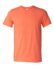 Load image into Gallery viewer, Gilden Unisex Softstyle Orange Bleached Tee