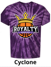 Load image into Gallery viewer, RH Logo Purple Tie-Dye Tee
