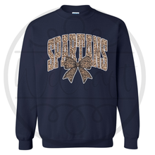 Load image into Gallery viewer, Spartans Leopard Crewneck
