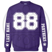 Load image into Gallery viewer, Panthers JUMBO Custom Crewneck
