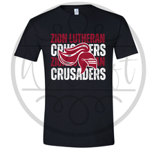 Load image into Gallery viewer, Zion Lutheran Stacked Tee
