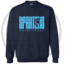 Load image into Gallery viewer, Spartans Capital Basketball Crewneck
