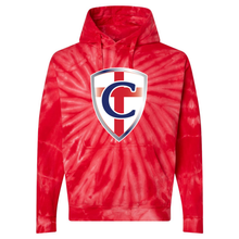 Load image into Gallery viewer, Crusaders Tie Dye Hoodie - Two Designs!
