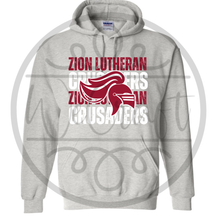 Load image into Gallery viewer, Zion Lutheran Stacked Hoodie
