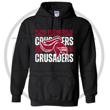 Load image into Gallery viewer, Zion Lutheran Stacked Hoodie
