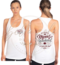 Load image into Gallery viewer, SIU Mom's Weekend Racerback Tank Top
