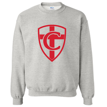 Load image into Gallery viewer, Sport Gray Crewneck - 4 Logo Designs!
