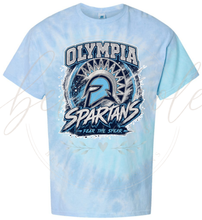 Load image into Gallery viewer, Lagoon Tie Dye Spartans Football
