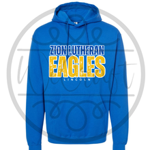 Load image into Gallery viewer, Zion Lutheran Distressed Hoodie
