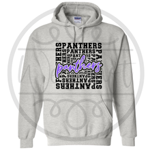 Load image into Gallery viewer, Panthers Gray Hoodie - 5 designs!
