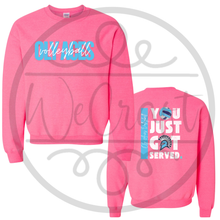 Load image into Gallery viewer, Oly Aces Pink Youth Crewneck

