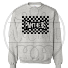 Load image into Gallery viewer, Panthers Checkered Crewneck
