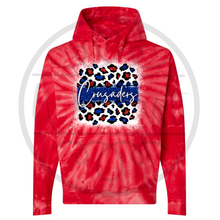 Load image into Gallery viewer, Crusaders Tie Dye Hoodie - Two Designs!
