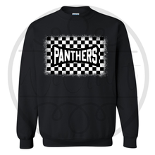 Load image into Gallery viewer, Panthers Checkered Crewneck
