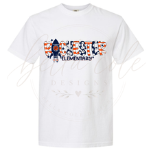 Load image into Gallery viewer, Rochester Elementary w/ rocket CC tee
