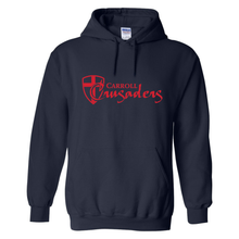Load image into Gallery viewer, Crusader Logo Navy Hoodie
