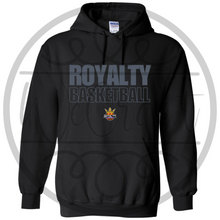 Load image into Gallery viewer, Royalty Basketball Outline Hoodie - Black
