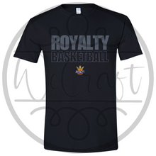 Load image into Gallery viewer, Royalty Basketball Outline Tee
