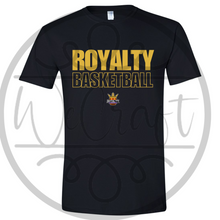 Load image into Gallery viewer, Royalty Basketball Outline Tee
