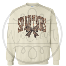 Load image into Gallery viewer, Spartans Leopard Crewneck
