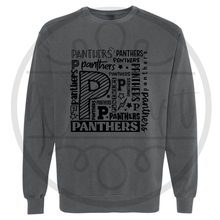 Load image into Gallery viewer, Pepper Comfort Colors Panthers Crewneck
