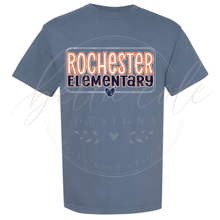 Load image into Gallery viewer, Rochester Elementary w/ heart CC tee
