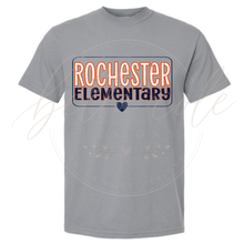 Load image into Gallery viewer, Rochester Elementary w/ heart CC tee
