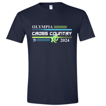 Load image into Gallery viewer, Spartans XC Navy Tee
