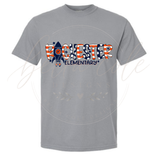 Load image into Gallery viewer, Rochester Elementary w/ rocket CC tee
