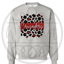Load image into Gallery viewer, Crusaders Leopard Crewneck
