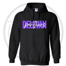 Load image into Gallery viewer, Panthers Cursive Hoodie
