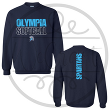 Load image into Gallery viewer, Spartans Sports Outline - Navy
