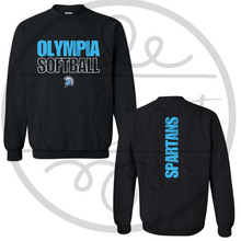 Load image into Gallery viewer, Spartans Sports Outline - Black
