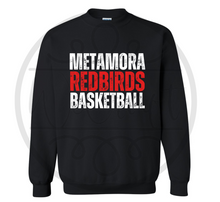 Load image into Gallery viewer, Black Redbirds Unisex Crewneck - 2 Designs!
