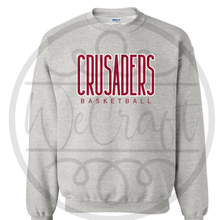 Load image into Gallery viewer, Crusaders Basketball Crewneck
